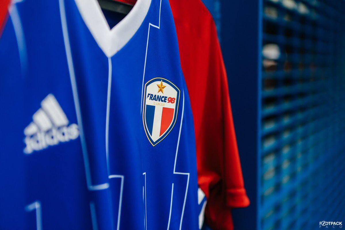 Horrible Adidas France 1998 World Cup Special Edition Kit